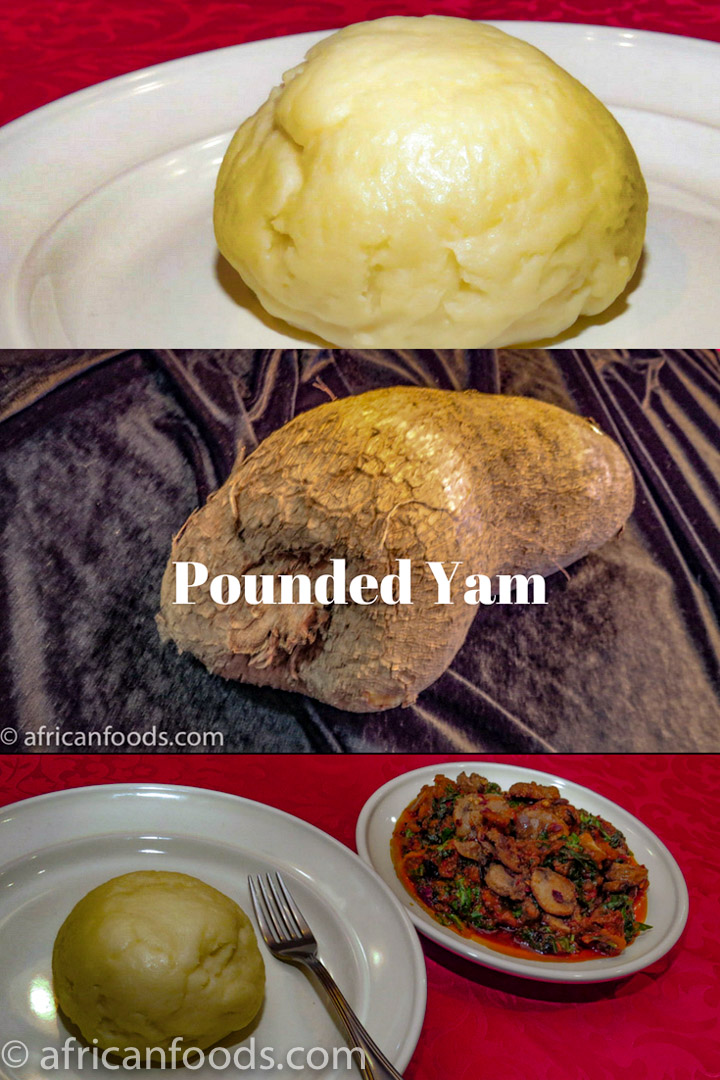 Pounded yam recipe. This recipe is made from boiling water and yam flour. Super easy to make and taste really nice. Why not try it today!