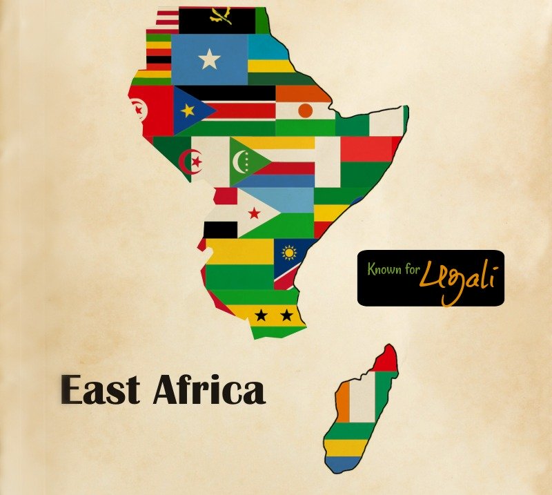East African Cuisine Map